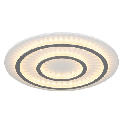 Globo - LED prigušiva stropno svetlo LED/60W/230V 3000-6500K prečnik 55 cm bela + daljinski upravljač