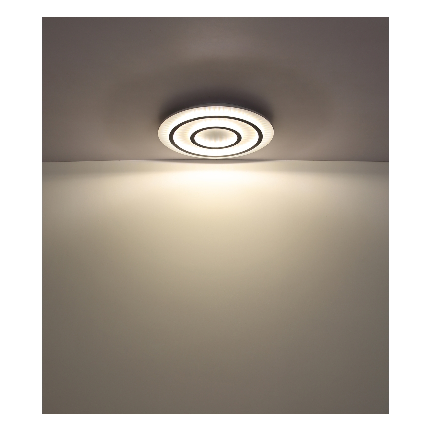 Globo - LED prigušiva stropno svetlo LED/60W/230V 3000-6500K prečnik 55 cm bela + daljinski upravljač