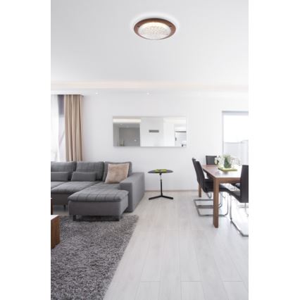 Globo - LED Kristalna plafonjera TABASCO LED/12W/230V