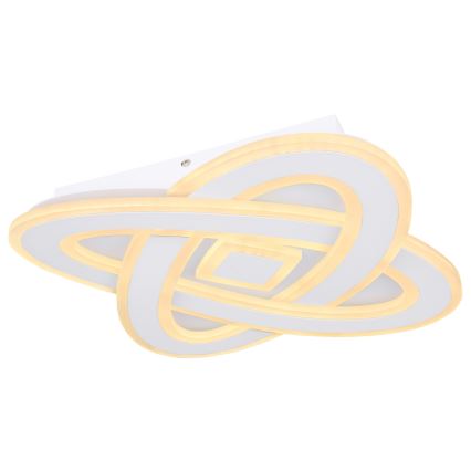 Globo - LED prigušiva stropna svetiljka LED/36W/230V 3000-6000K prečnik 50 cm bela + daljinski upravljač