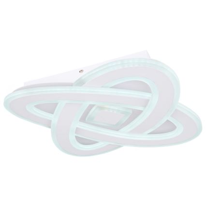 Globo - LED prigušiva stropna svetiljka LED/36W/230V 3000-6000K prečnik 50 cm bela + daljinski upravljač