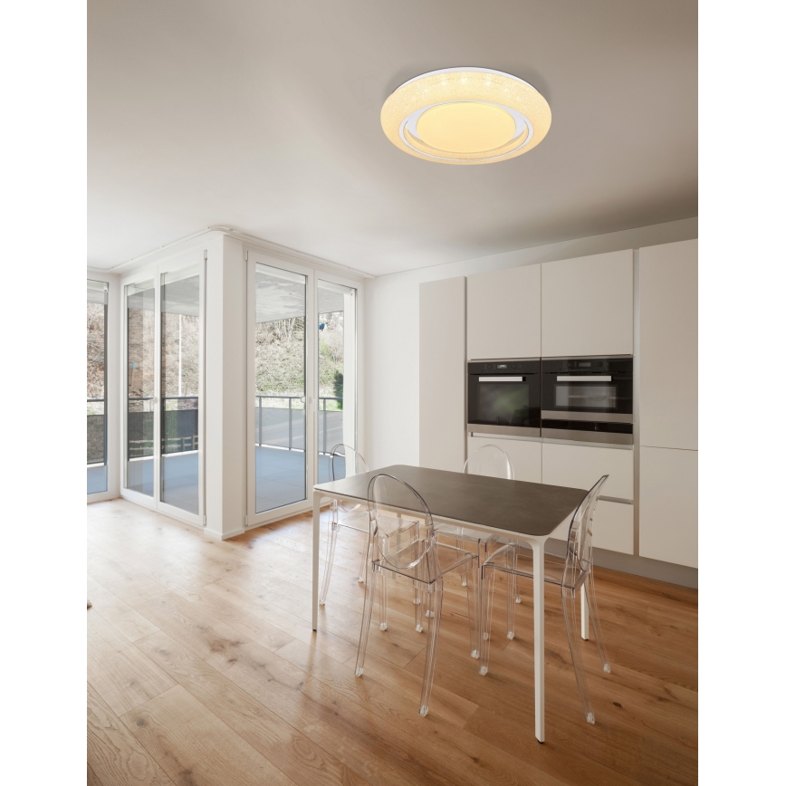 Globo - LED Prigušiva plafonjera LED/28W/230V 3000-6000K Tuya WiFi + Daljinski upravljač