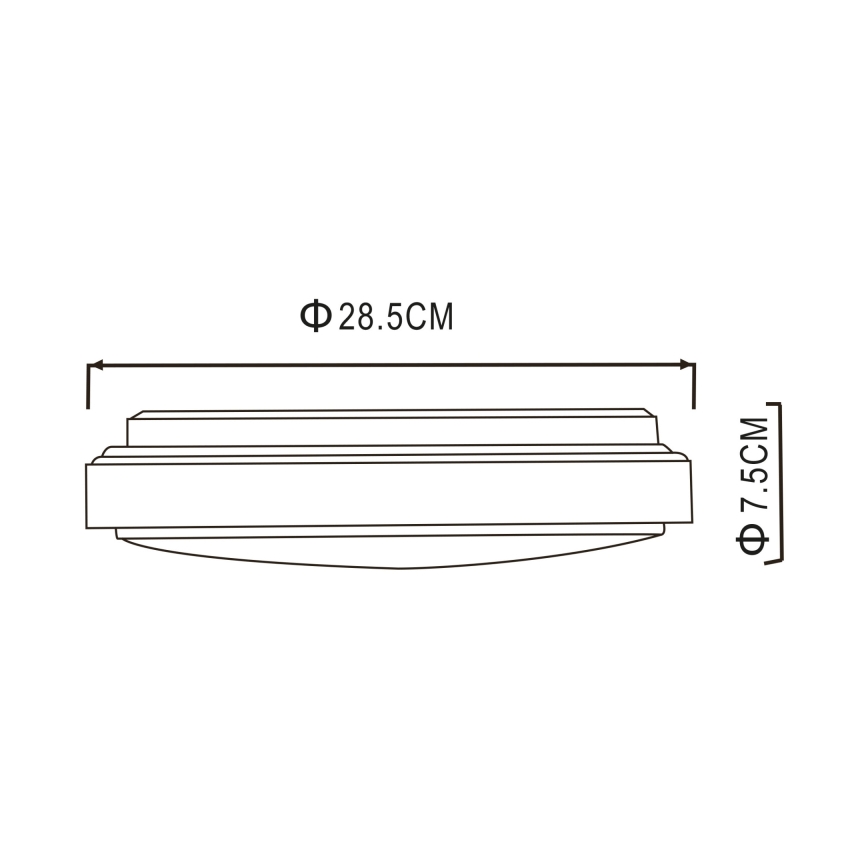 Globo - LED Plafonjera LED/18W/230V 3000K
