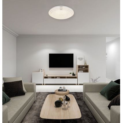 Globo - LED Prigušiva plafonjera LED/18W/230V pr. 40 cm 2700-6500K + Daljinski upravljač