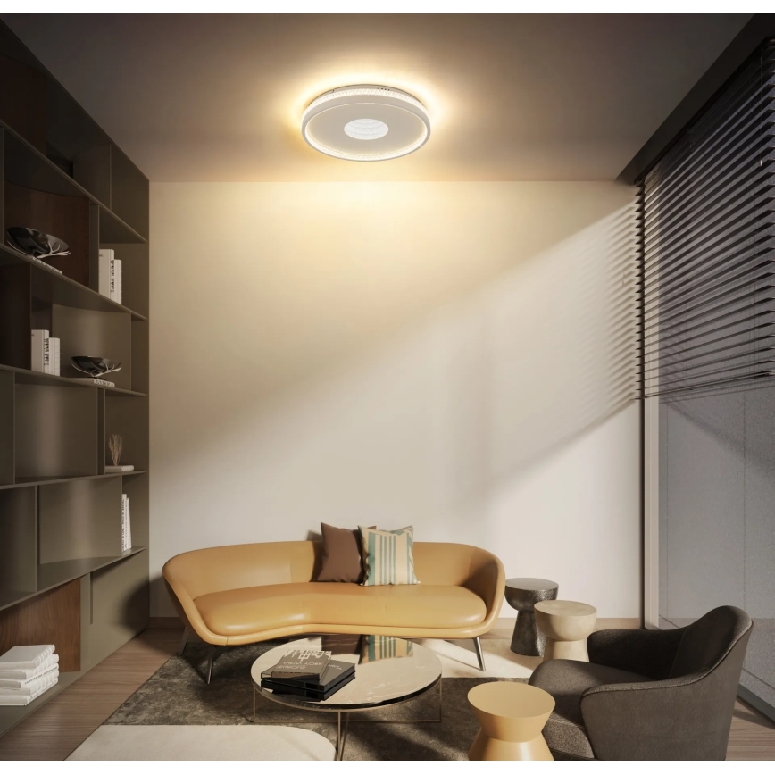 Globo - Prigušiva plafonska LED svetiljka LED/30W/230V 2700-6500K prečnik 41 cm + daljinski upravljač