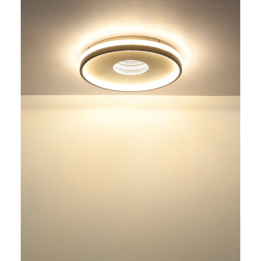 Globo - Prigušiva plafonska LED svetiljka LED/30W/230V 2700-6500K prečnik 41 cm + daljinski upravljač