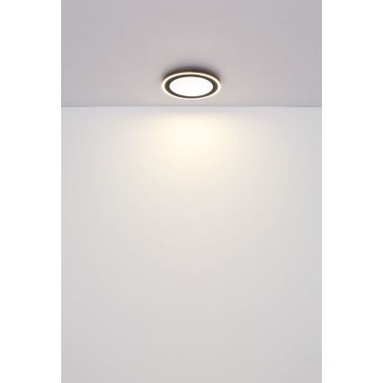 Globo - LED Plafonjera LED/24W/230V 4000K pr. 34 cm crno