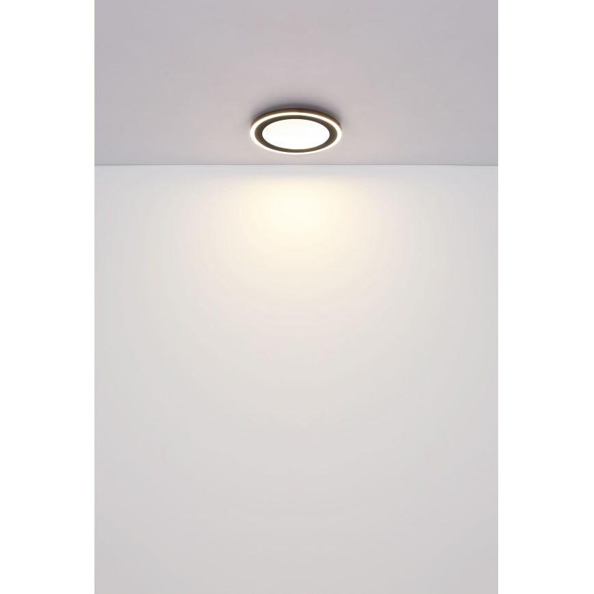 Globo - LED Plafonjera LED/24W/230V 4000K pr. 34 cm crno