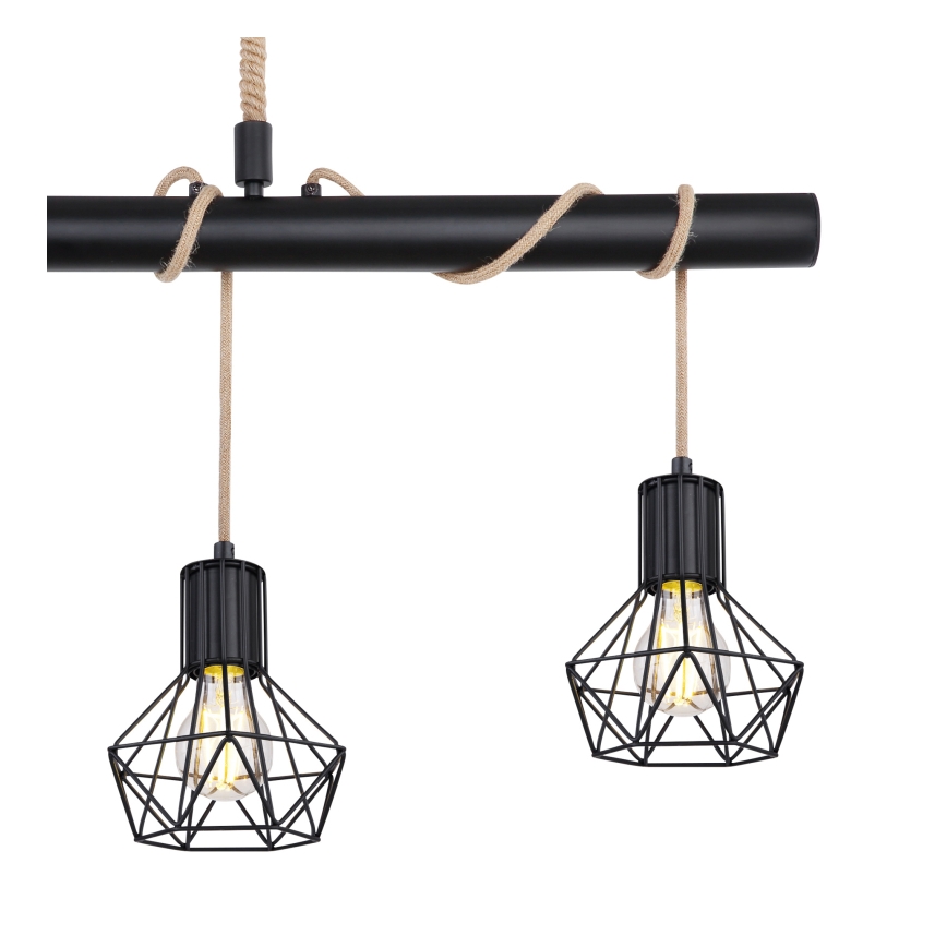Globo - Luster na sajli 4xE27/60W/230V