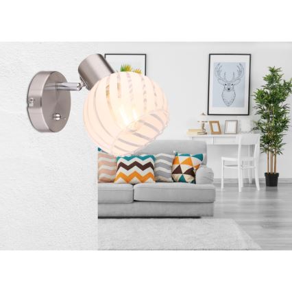 Globo - Zidna reflektorska lampa 1xE27/40W/230V