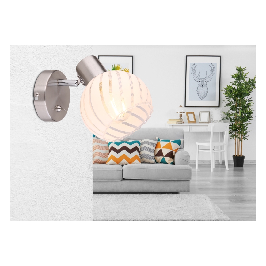 Globo - Zidna reflektorska lampa 1xE27/40W/230V