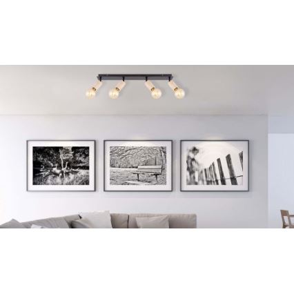 Globo - Reflektorska lampa 4xE27/60W/230V
