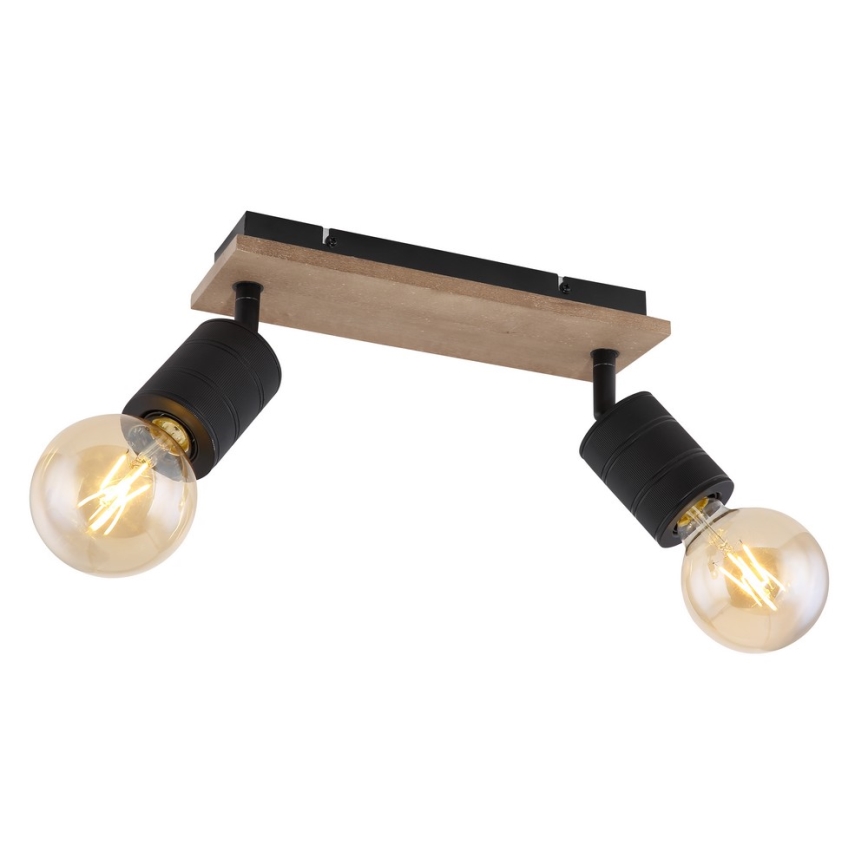 Globo - Reflektorska lampa 2xE27/60W/230V topola