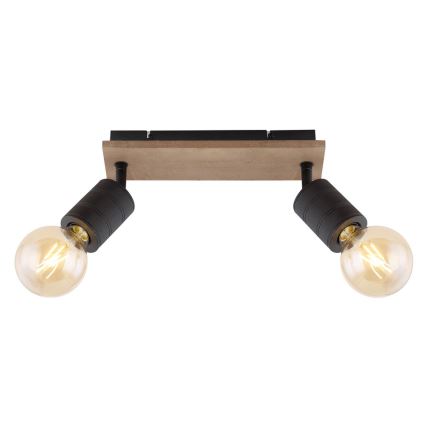 Globo - Reflektorska lampa 2xE27/60W/230V topola