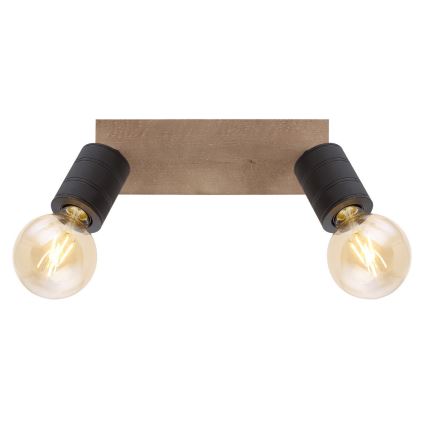 Globo - Reflektorska lampa 2xE27/60W/230V topola