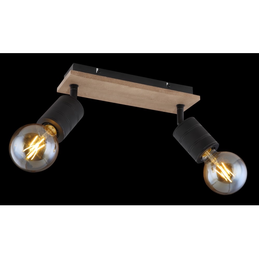 Globo - Reflektorska lampa 2xE27/60W/230V topola