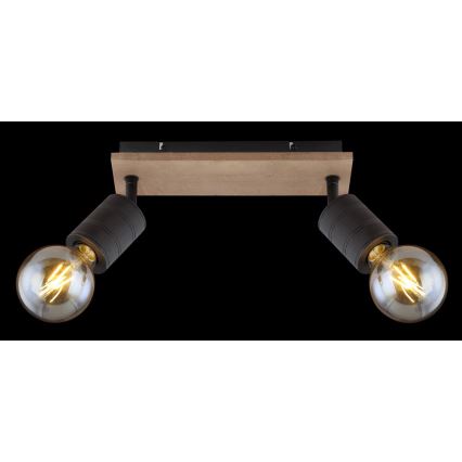 Globo - Reflektorska lampa 2xE27/60W/230V topola