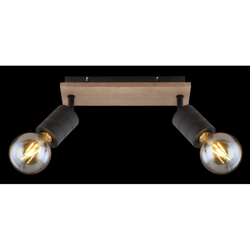 Globo - Reflektorska lampa 2xE27/60W/230V topola