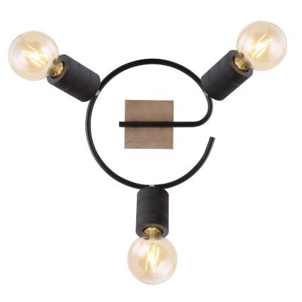 Globo - Reflektorska lampa 3xE27/60W/230V topola