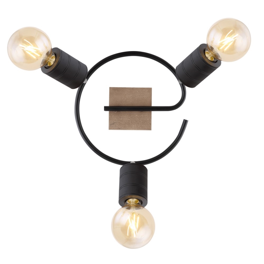 Globo - Reflektorska lampa 3xE27/60W/230V topola