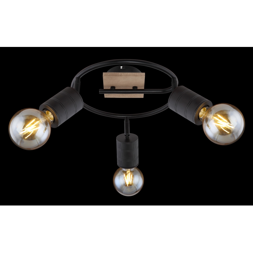 Globo - Reflektorska lampa 3xE27/60W/230V topola