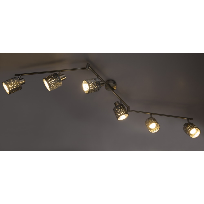 Globo 54122-6 - Plafonjera ALYS 6xE14/8W/230V