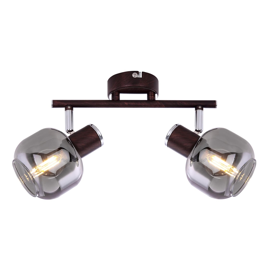 Globo 54303-2 - Plafonjera PALLO 2xE14/40W/230V
