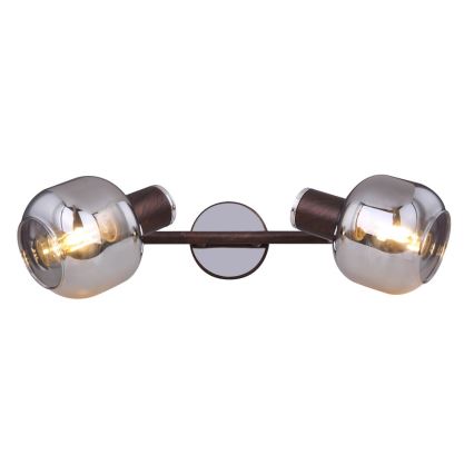 Globo 54303-2 - Plafonjera PALLO 2xE14/40W/230V