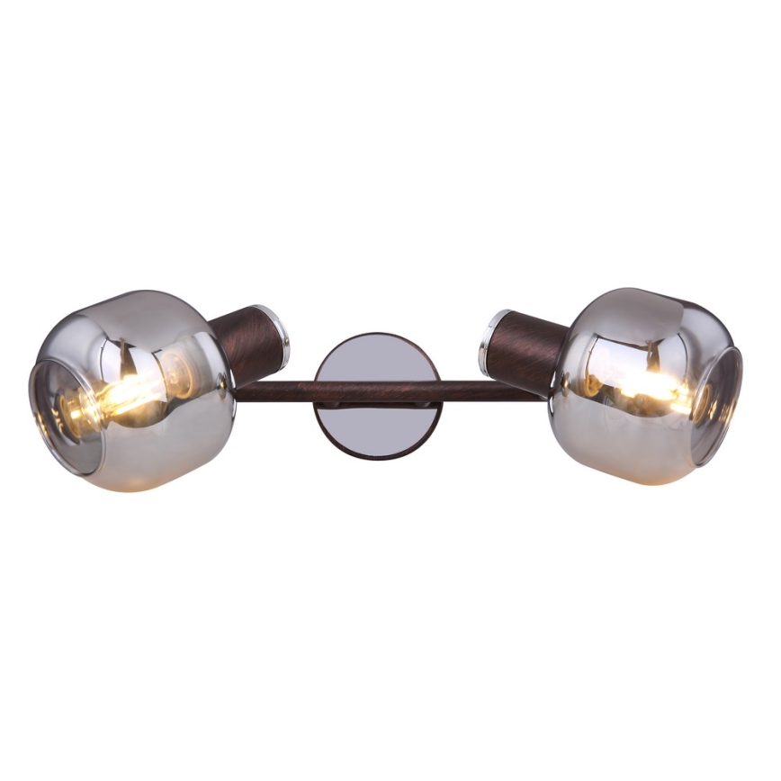 Globo 54303-2 - Plafonjera PALLO 2xE14/40W/230V