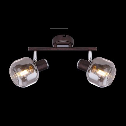 Globo 54303-2 - Plafonjera PALLO 2xE14/40W/230V