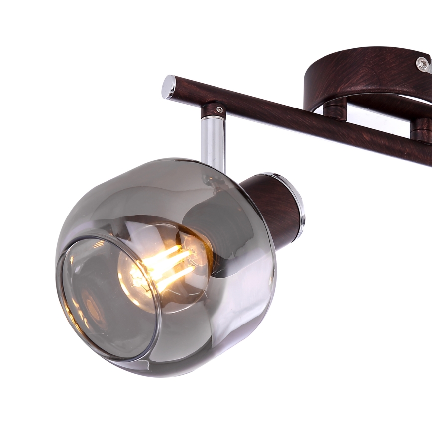 Globo 54303-2 - Plafonjera PALLO 2xE14/40W/230V