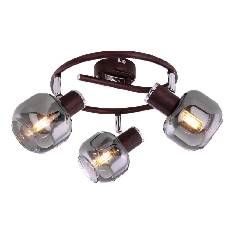 Globo 54303-3 - Plafonjera PALLO 3xE14/40W/230V