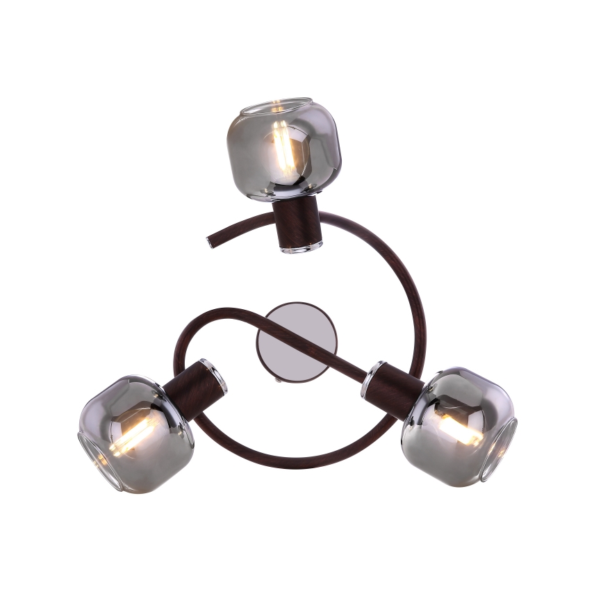 Globo 54303-3 - Plafonjera PALLO 3xE14/40W/230V