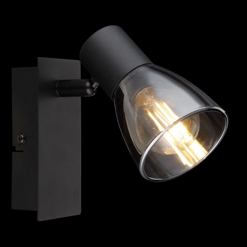 Globo - Zidna reflektorska lampa 1xE14/40W/230V crno