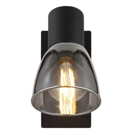 Globo - Zidna reflektorska lampa 1xE14/40W/230V crno