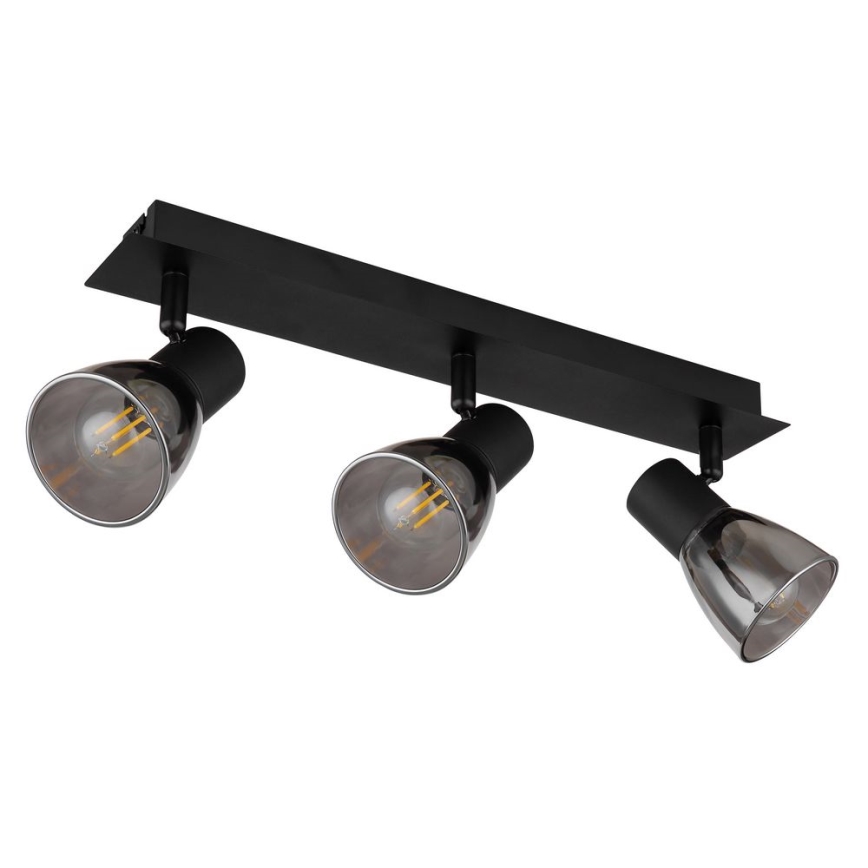 Globo - Reflektorska lampa 3xE14/40W/230V crno