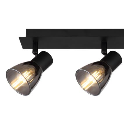 Globo - Reflektorska lampa 3xE14/40W/230V crno