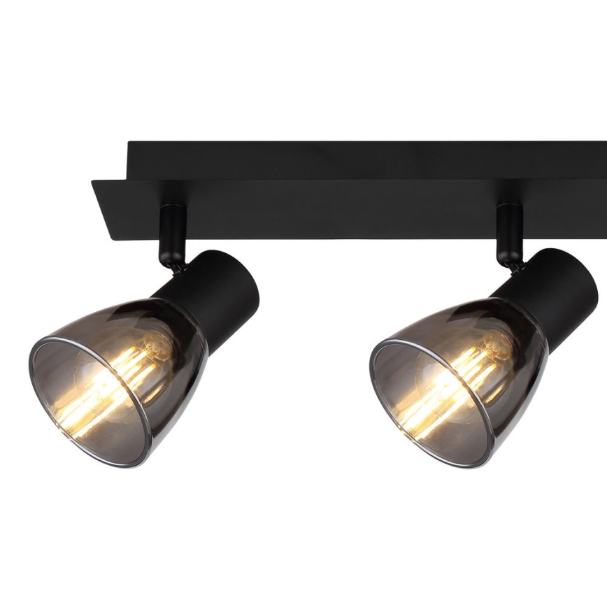 Globo - Reflektorska lampa 3xE14/40W/230V crno