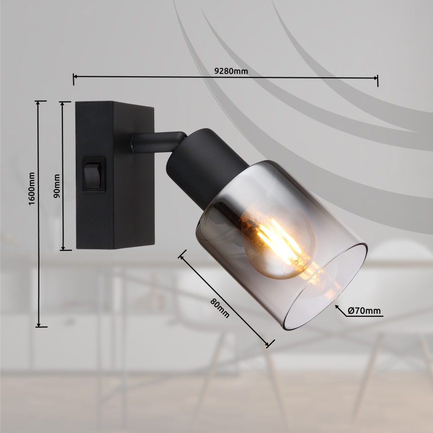Globo - Zidna reflektorska lampa 1xE14/40W/230V