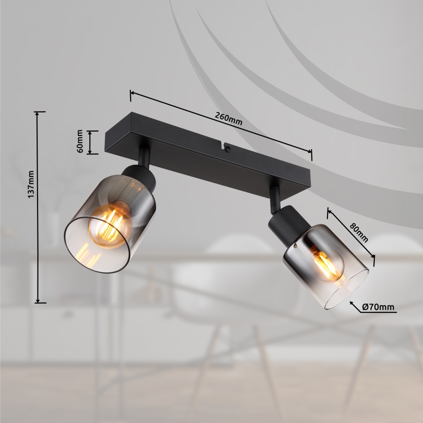 Globo - Reflektorska lampa 2xE14/40W/230V