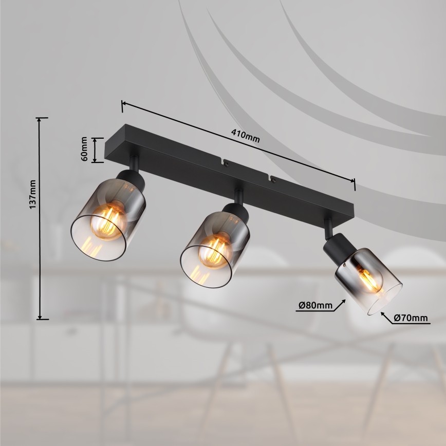 Globo - Reflektorska lampa 3xE14/40W/230V