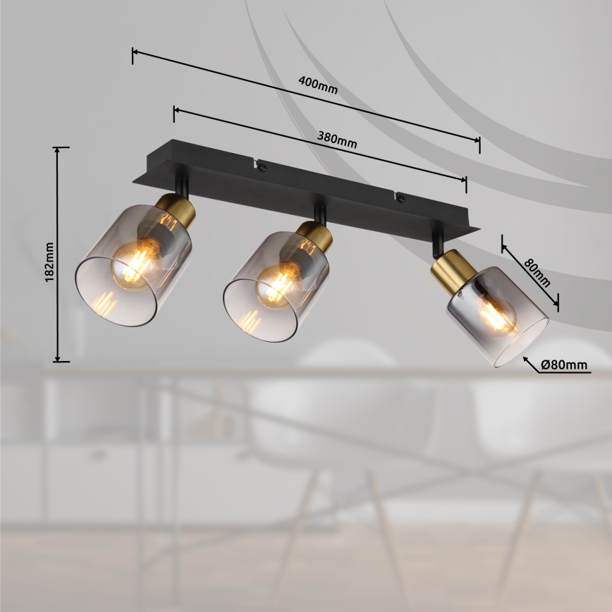 Globo - Reflektorska lampa 3xE14/25W/230V