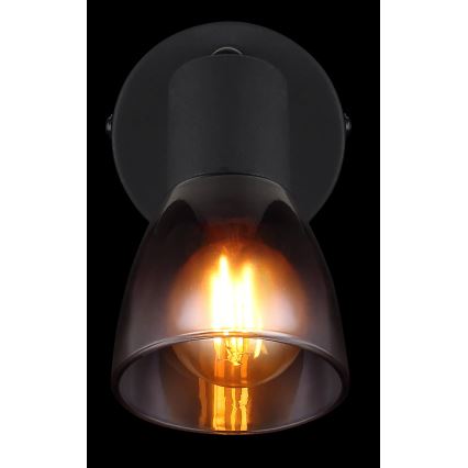 Globo - Zidna reflektorska lampa 1xE14/25W/230V crno