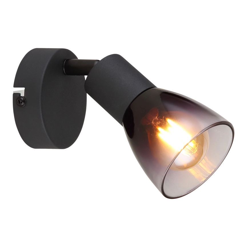 Globo - Zidna reflektorska lampa 1xE14/25W/230V crno
