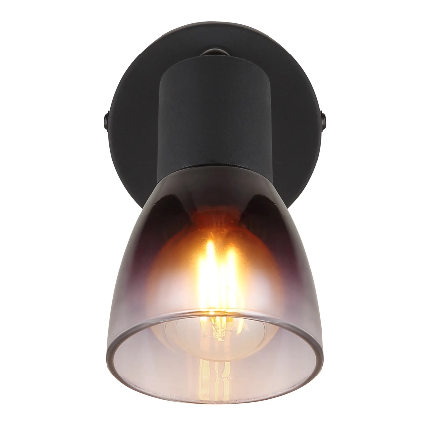 Globo - Zidna reflektorska lampa 1xE14/25W/230V crno
