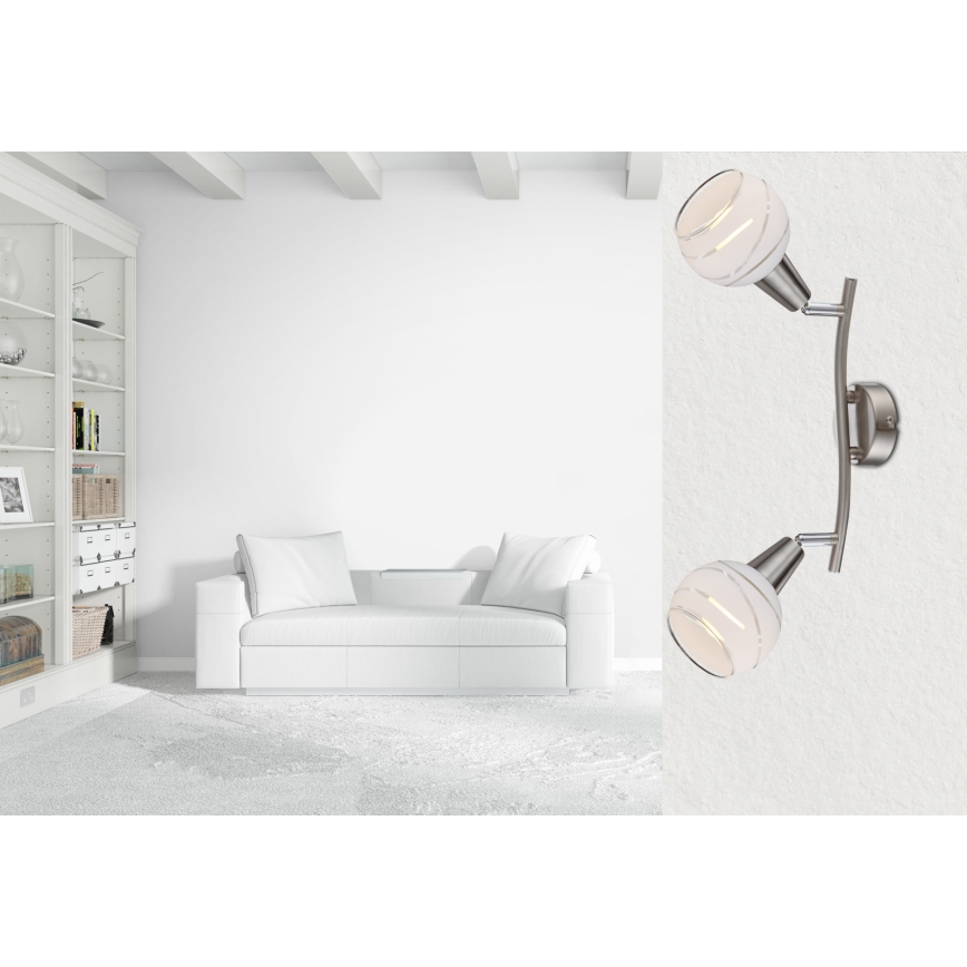 Globo - LED Reflektorska lampa 2xE14/4W/230V