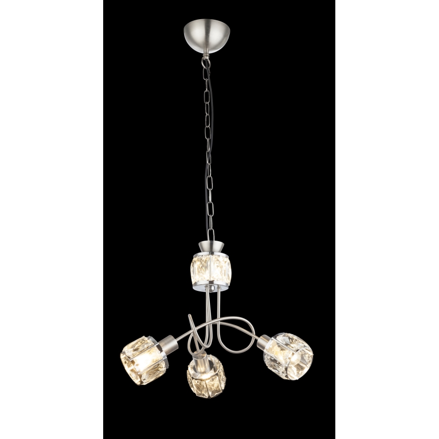 Globo - LED Luster na lancu 3xE14/40W/230V + LED/5W