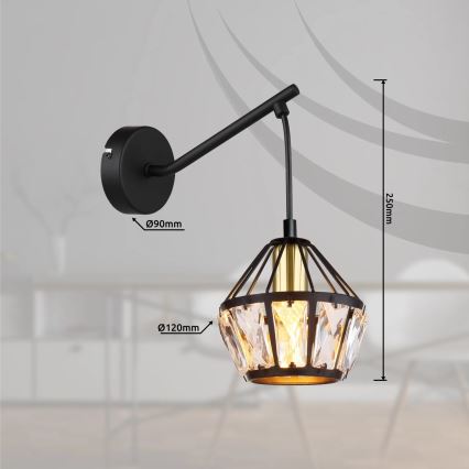 Globo 54359W - Zidna lampa LOIS 1xE14/40W/230V