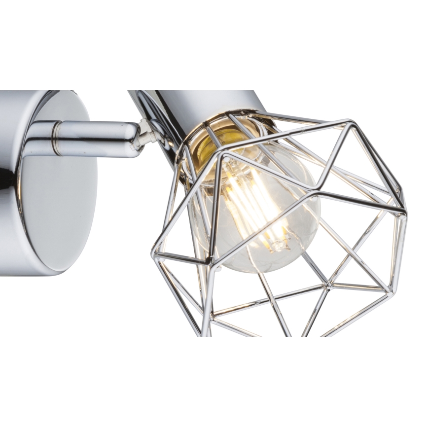 Globo - Zidna reflektorska lampa 1xE14/40W/230V sjajni krom