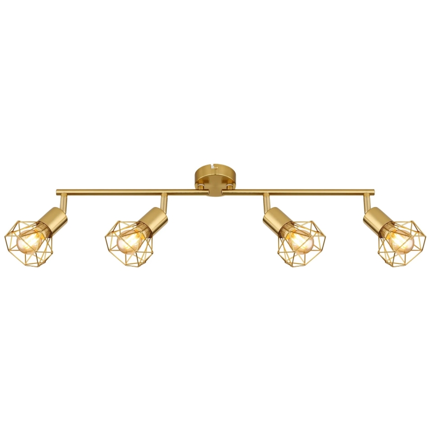 Globo - Spot svetiljka 4xE14/40W/230V zlatna